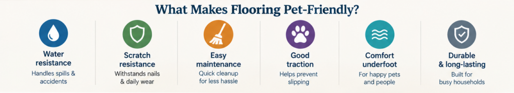 Pet-Friendly Flooring: The Best Flooring Options for Dogs & Pets 2 What Makes a Floor Actually Pet Friendly